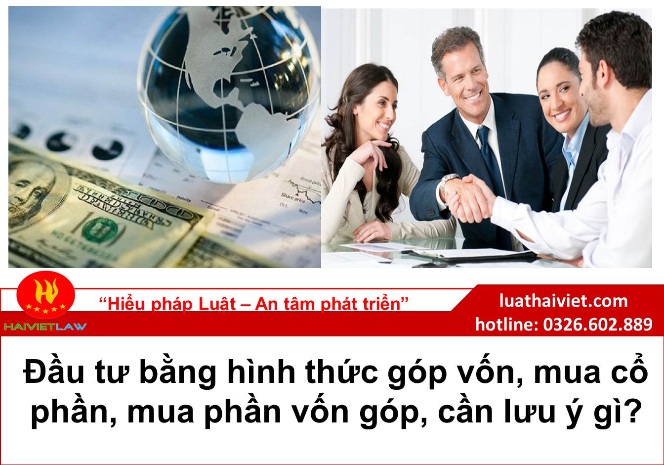 dau tu bang hinh thuc gop von mua co phan mua phan von gop can luu ý