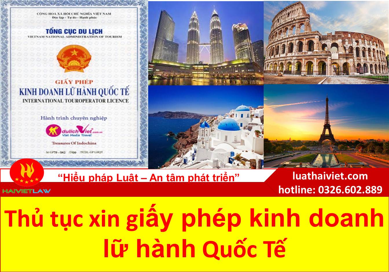 Giấy phép kinh doanh lữ hành quốc tế
