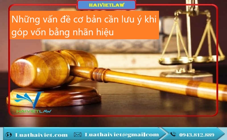 Những vấn đề cơ bản cần lưu ý khi góp vốn bằng nhãn hiệu