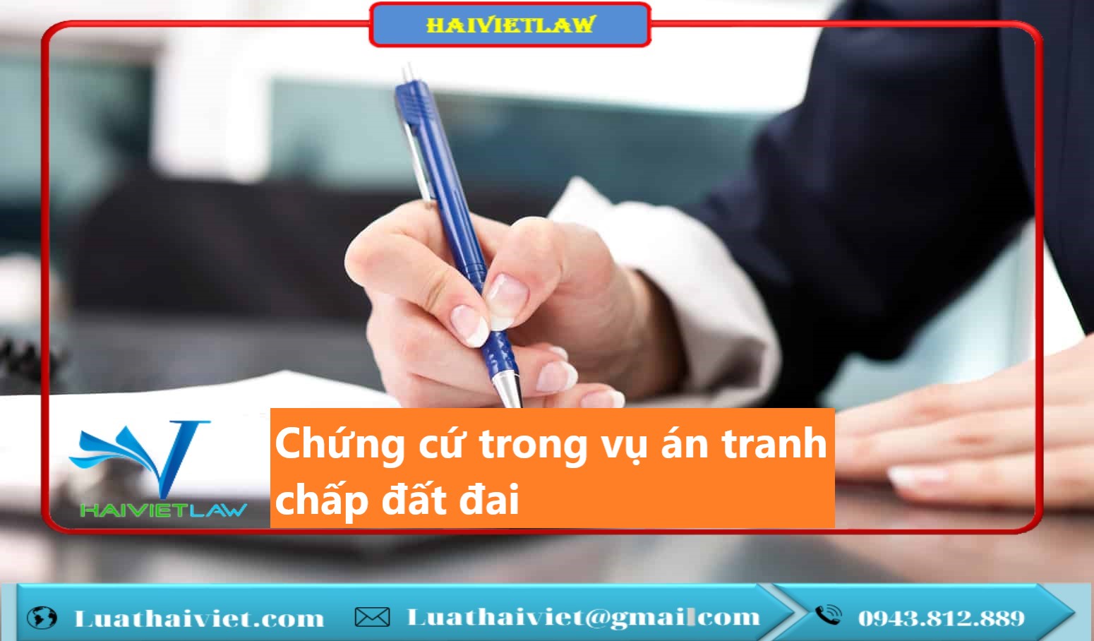 Chứng cứ trong vụ án tranh chấp đất đai