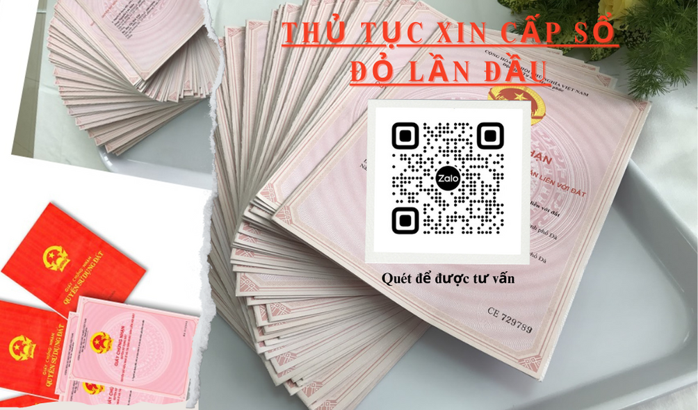 Thủ tục xin cấp sổ đỏ lần đầu